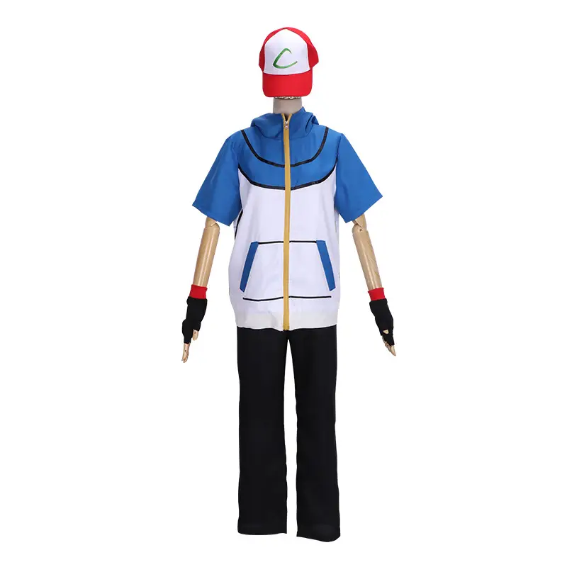 Pokemon Ash Ketchum Cap Red White - Image 8