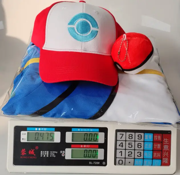 Pokemon Ash Ketchum Cap Red White — feature 4