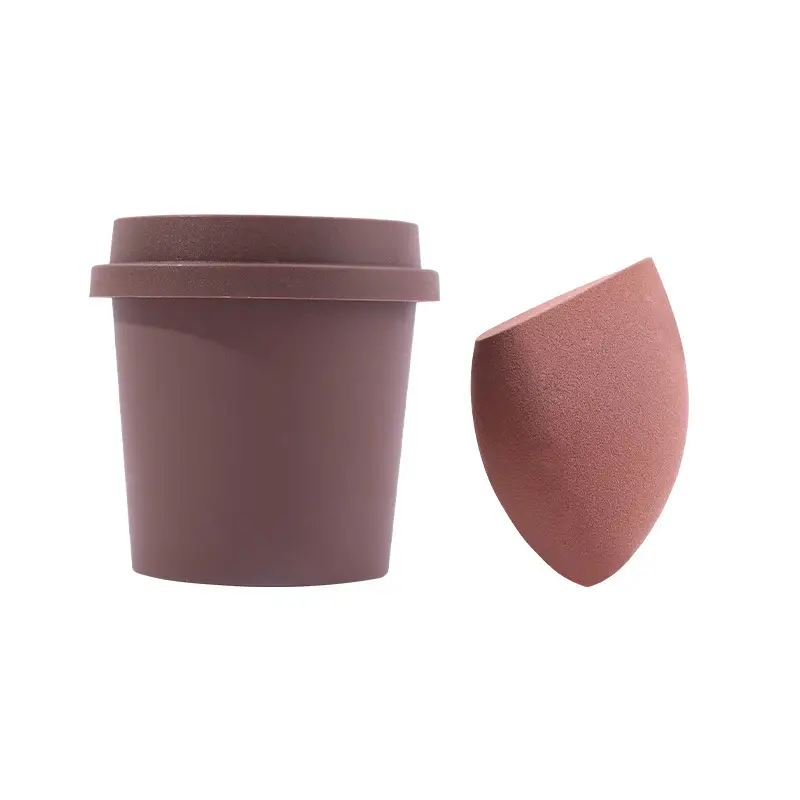 Green Makeup Egg Powder Storage Set Dual Use - Image 13