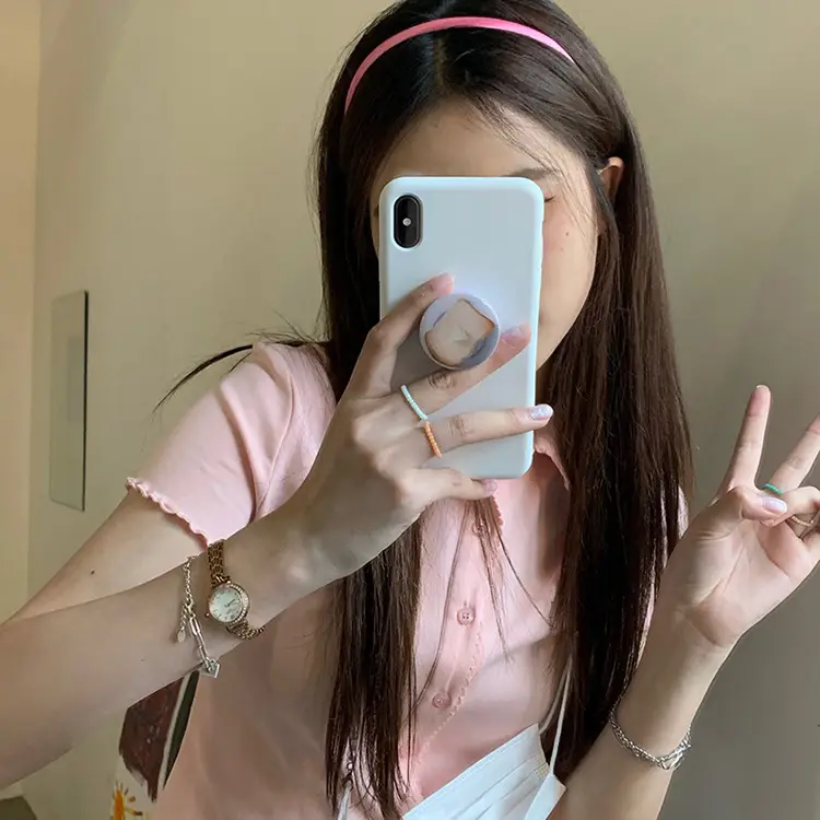 Women Satin Hair Hoop with Colorful Headband