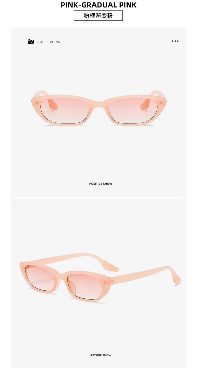 2022 New gm cat's Eye Sunglasses European American Trend — feature 16