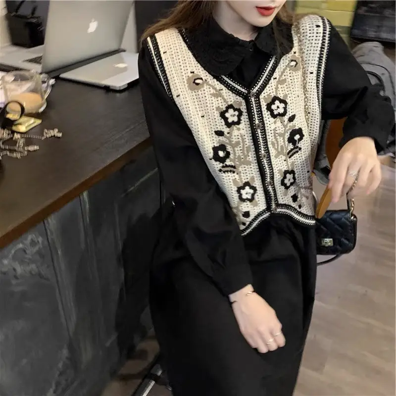 Women's Knitted Hollow Out Vest Spring Summer All Match