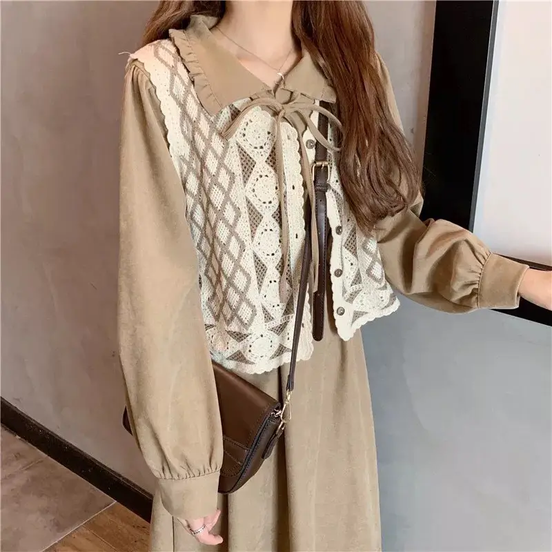 Women's Knitted Hollow Out Vest Spring Summer All Match