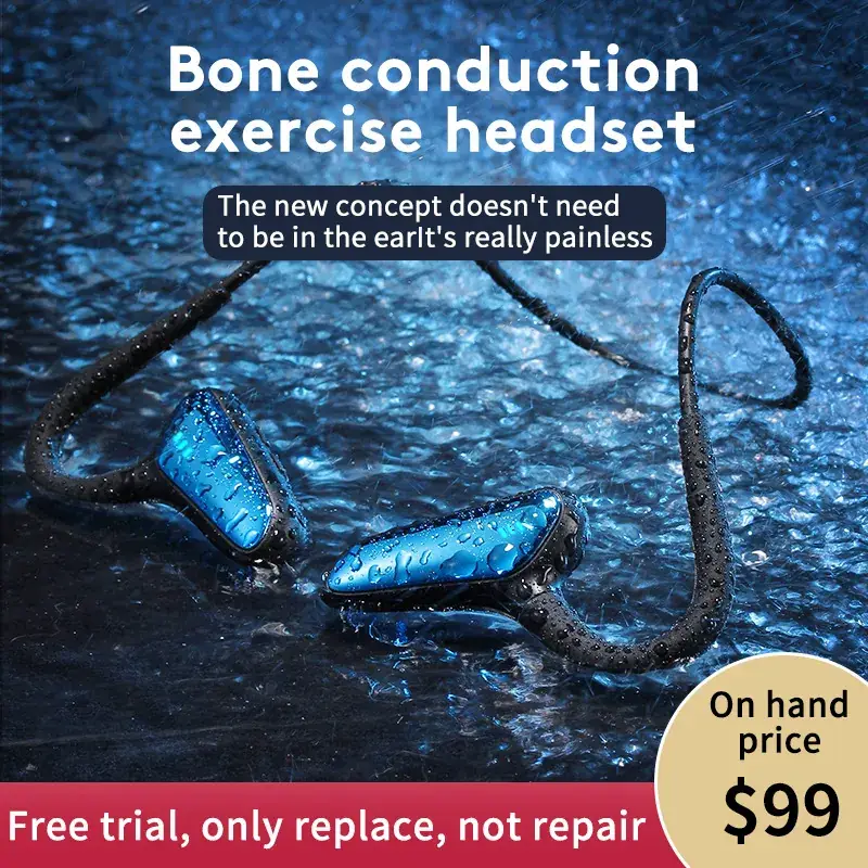 Wireless Bone Conduction Earbuds for Sports & Business Use - Image 7