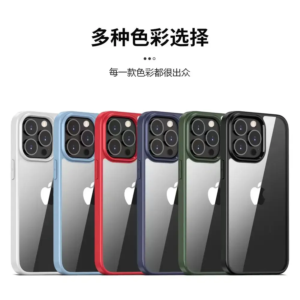iPhone13 Case Anti Drop TPU PC Transparent Anti Slip - Image 7