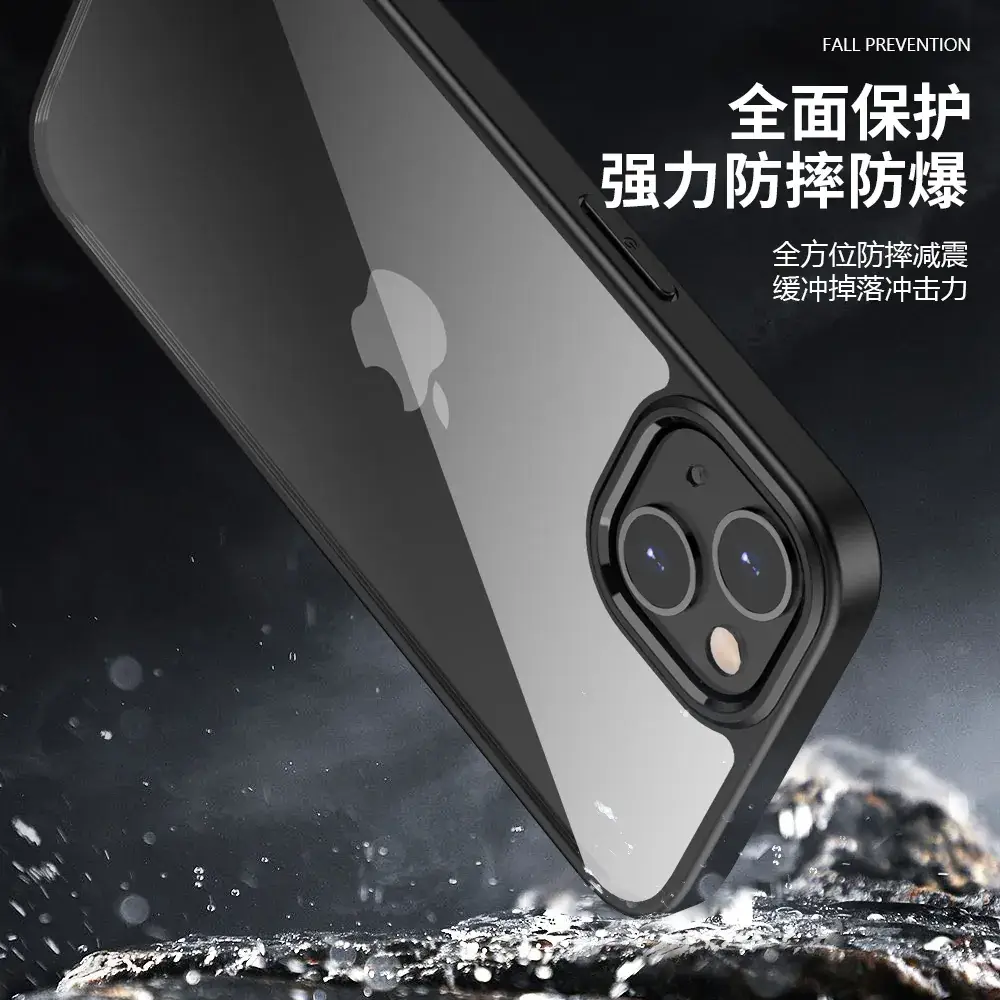 iPhone13 Case Anti Drop TPU PC Transparent Anti Slip - Image 9