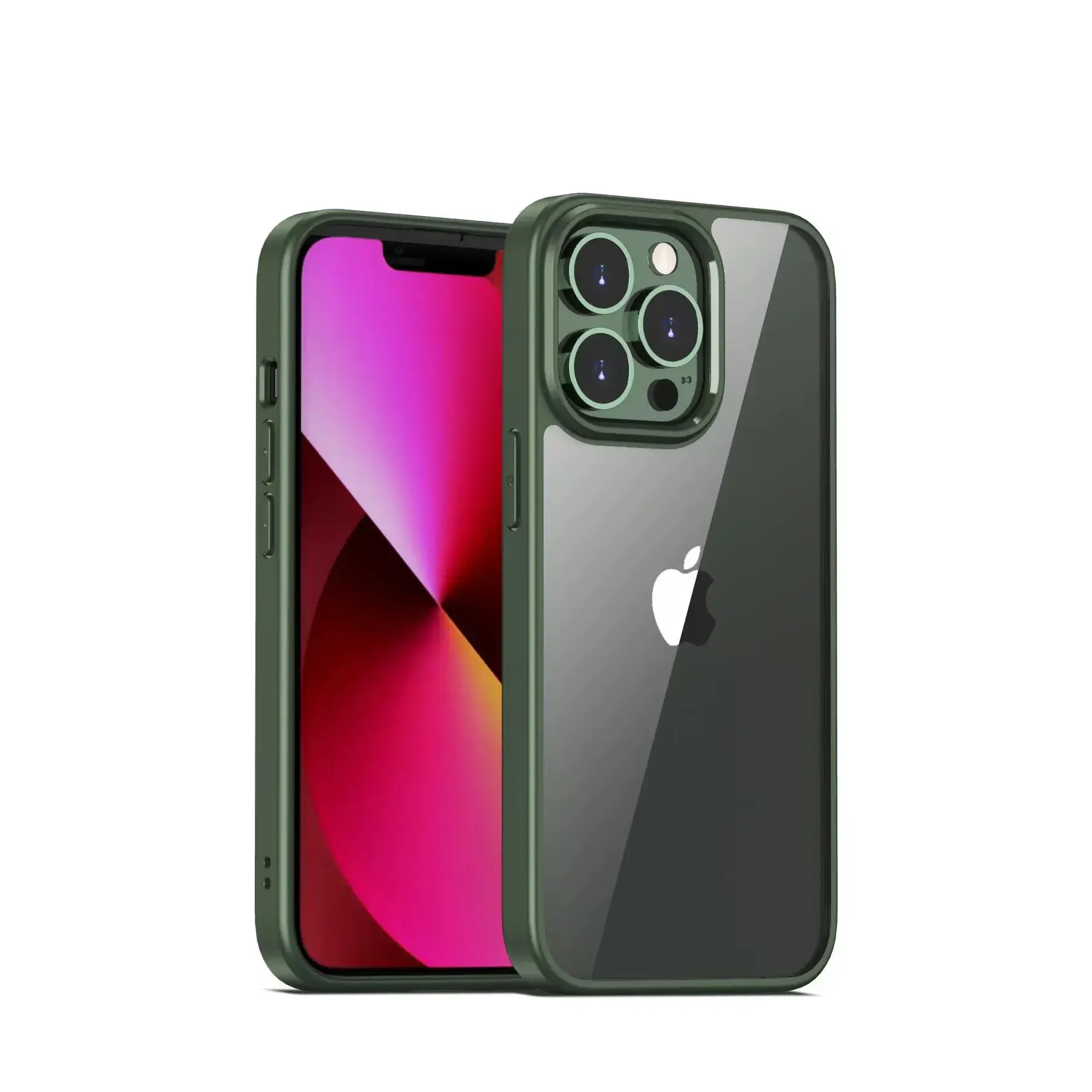 iPhone13 Case Anti Drop TPU PC Transparent Anti Slip - Image 4