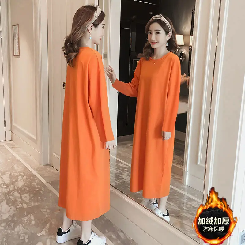Black Long Sleeve Fat Plus Size Summer Dress - Image 11