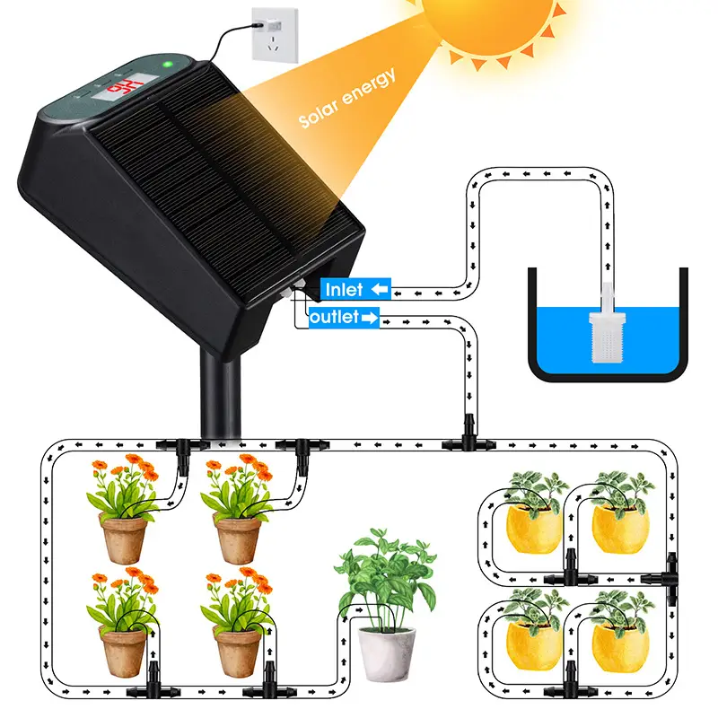 Intelligent Drip Irrigation Watering Device for Potted Plants - Image 7