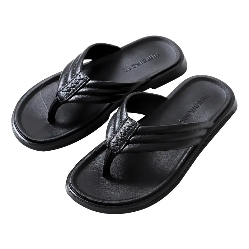 2025 Korean Style White Sandals for Men
