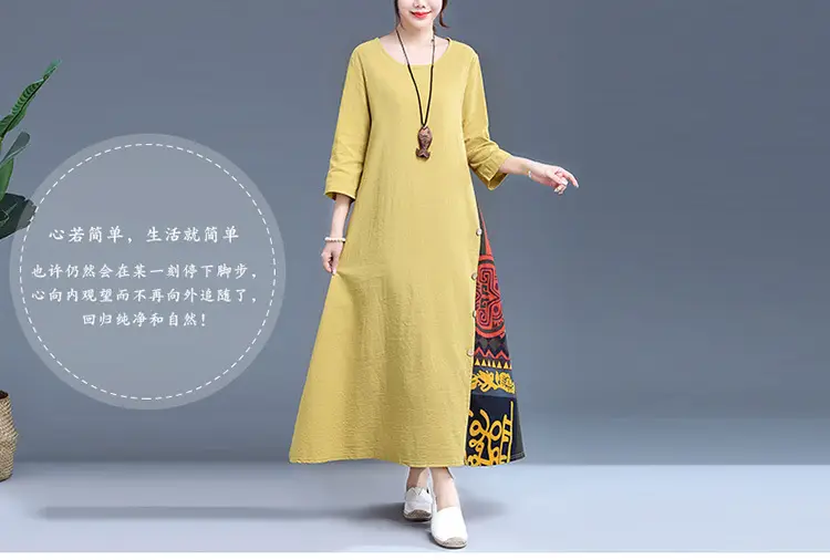 Women's Red Literary Long Sleeve Dress 2023 — feature 1