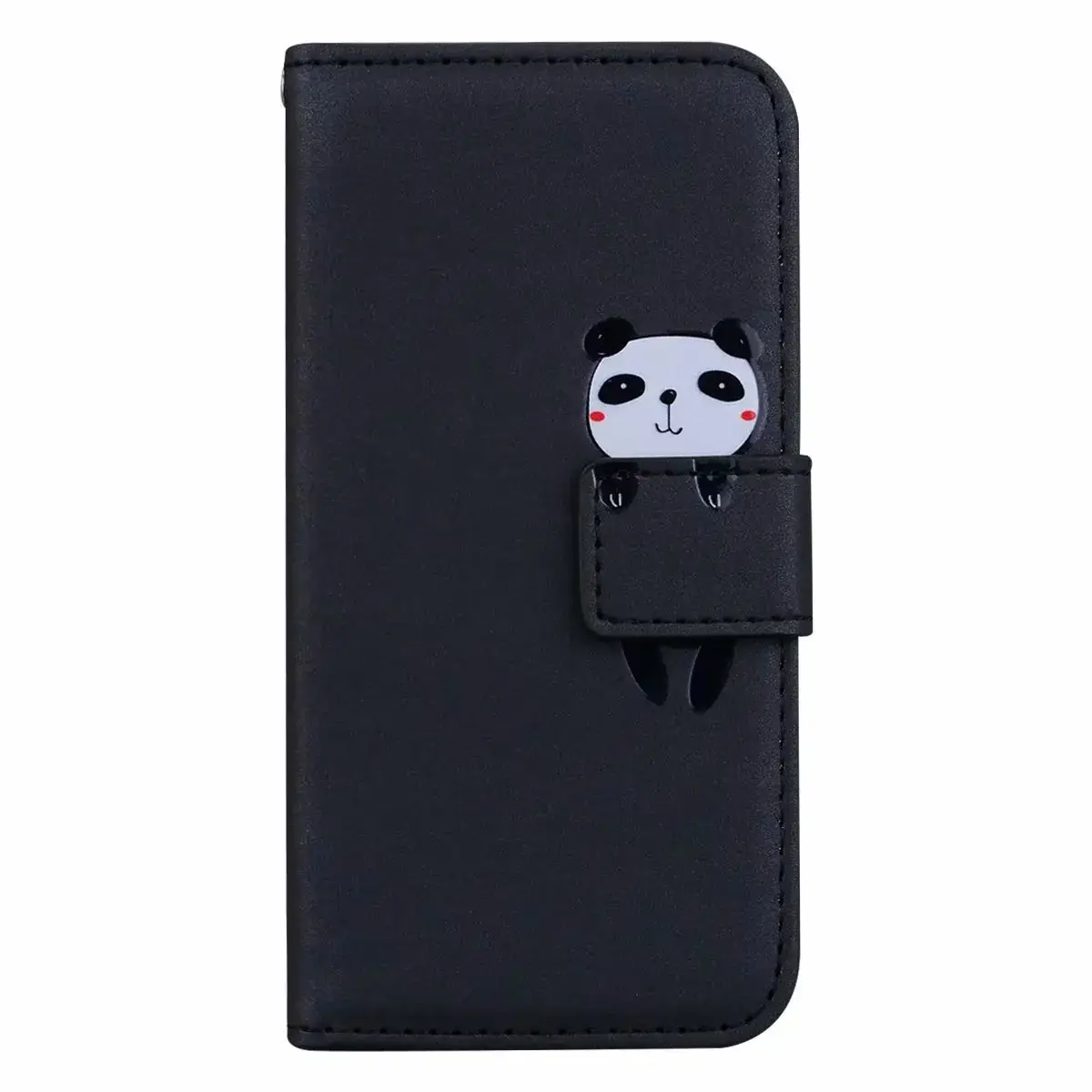 Apple iPhone 17 Cartoon Animal Protective Leather Wallet Case