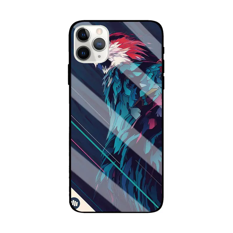 Lion Wolf Protective iPhone Case 14 Pro Max Gloss Glass 11 - Image 6