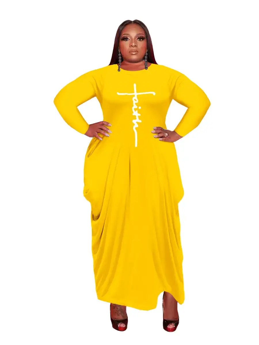 Blue Silk Round Neck Irregular Skirt Dress for Women — feature 12
