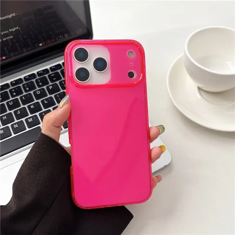 iPhone 17 Pro Max Case Transparent Candy Anti-Drop - Image 4