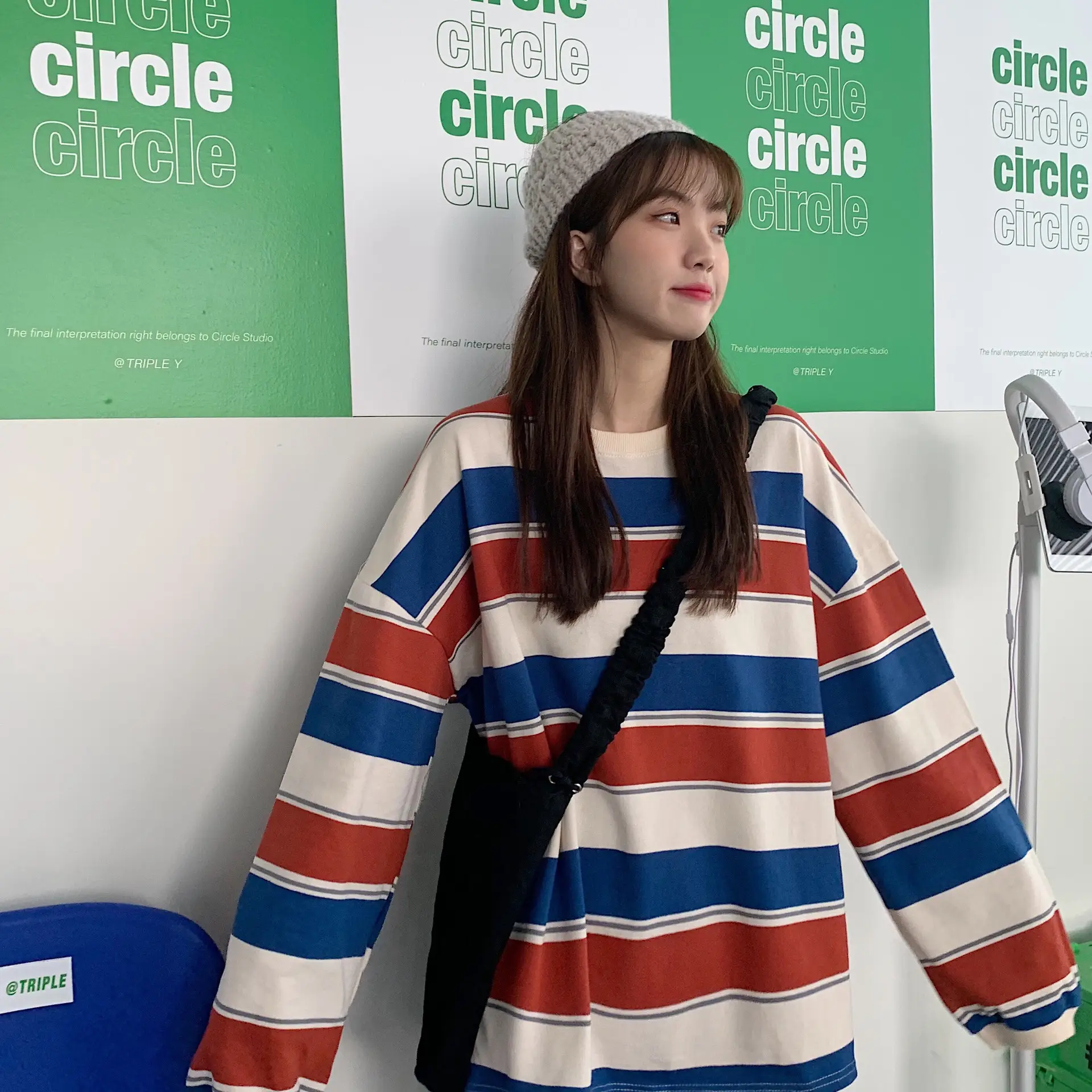 Women Striped Long Sleeve T-Shirt 2021 Spring Autumn — feature 10