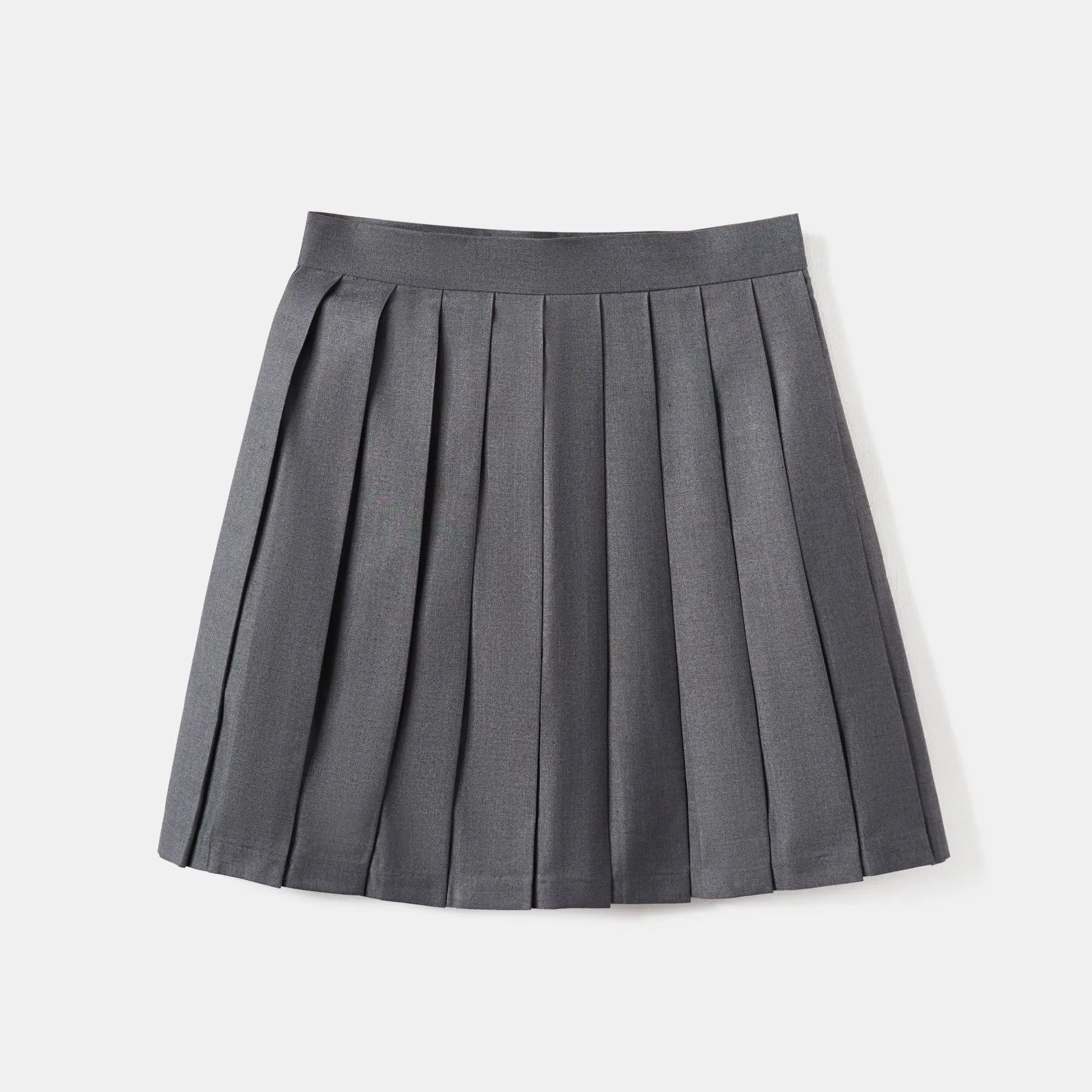 Gray Pleated Sailor Skirt for JK School - Image 7