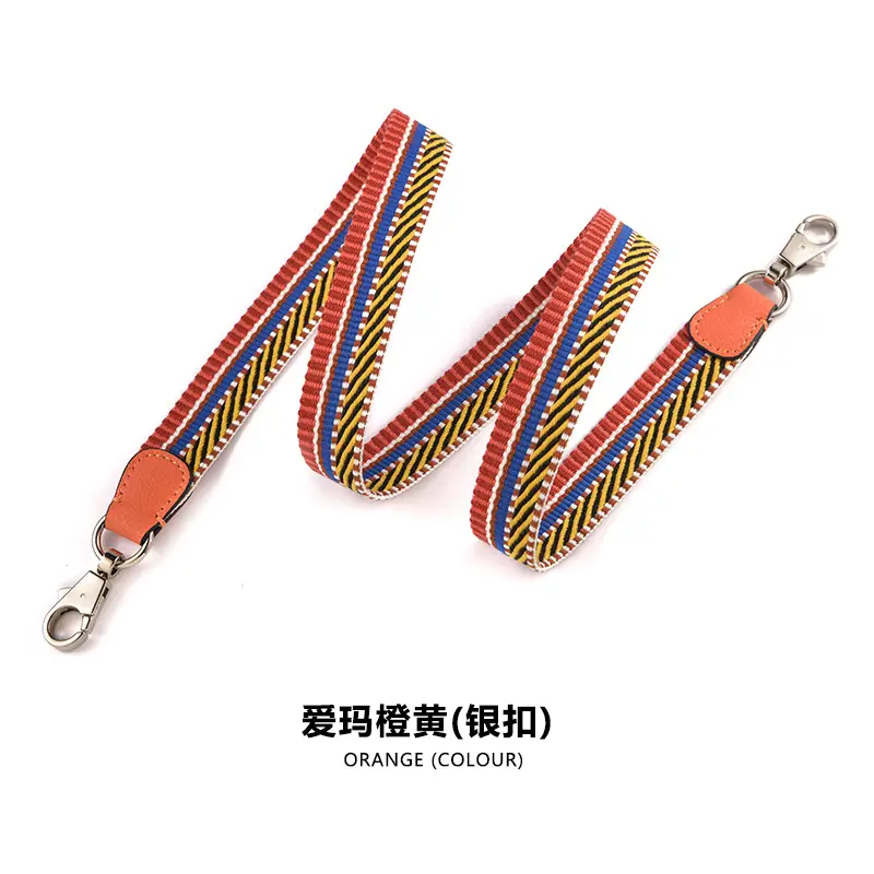 Orange Ribbon Vegetable Basket Strap 2.5CM Wide Shoulder Crossbody Lightweight - Image 17