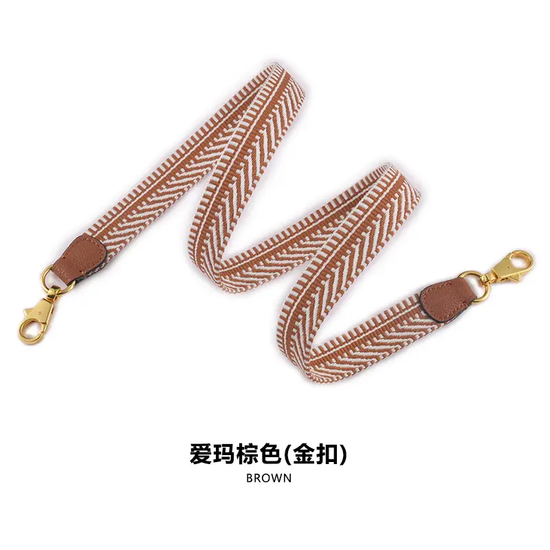Orange Ribbon Vegetable Basket Strap 2.5CM Wide Shoulder Crossbody Lightweight - Image 2