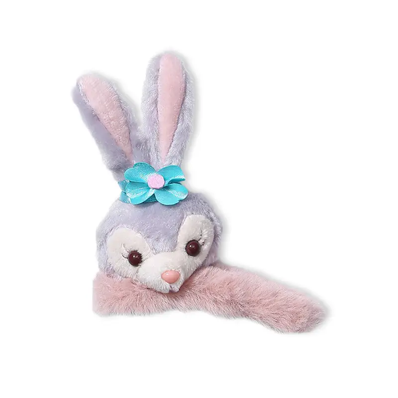 Plush Rabbit Hairband for Women Cartoon Cute Korean Ballet - Image 5