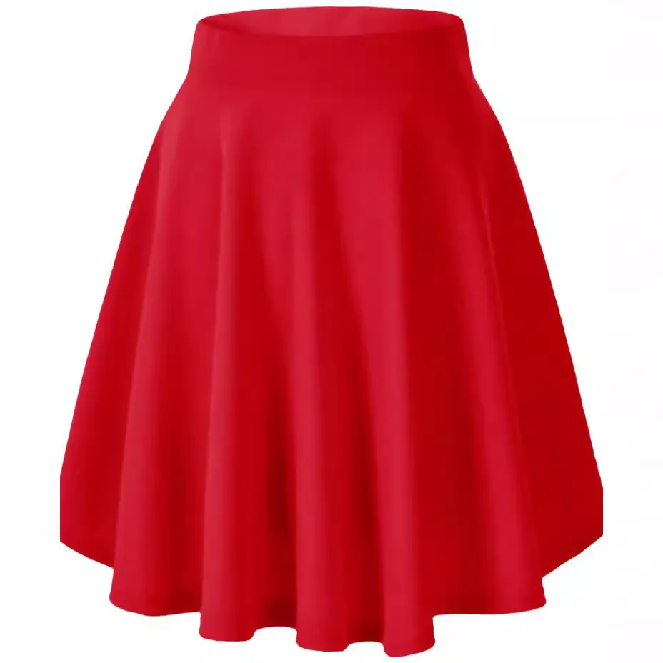 Women's Black Pleated Short Skirt with Loose Buttocks - Image 12