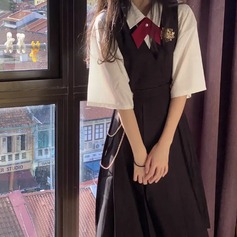 Japanese JK Uniform Skirt Set Summer College Style - Image 2