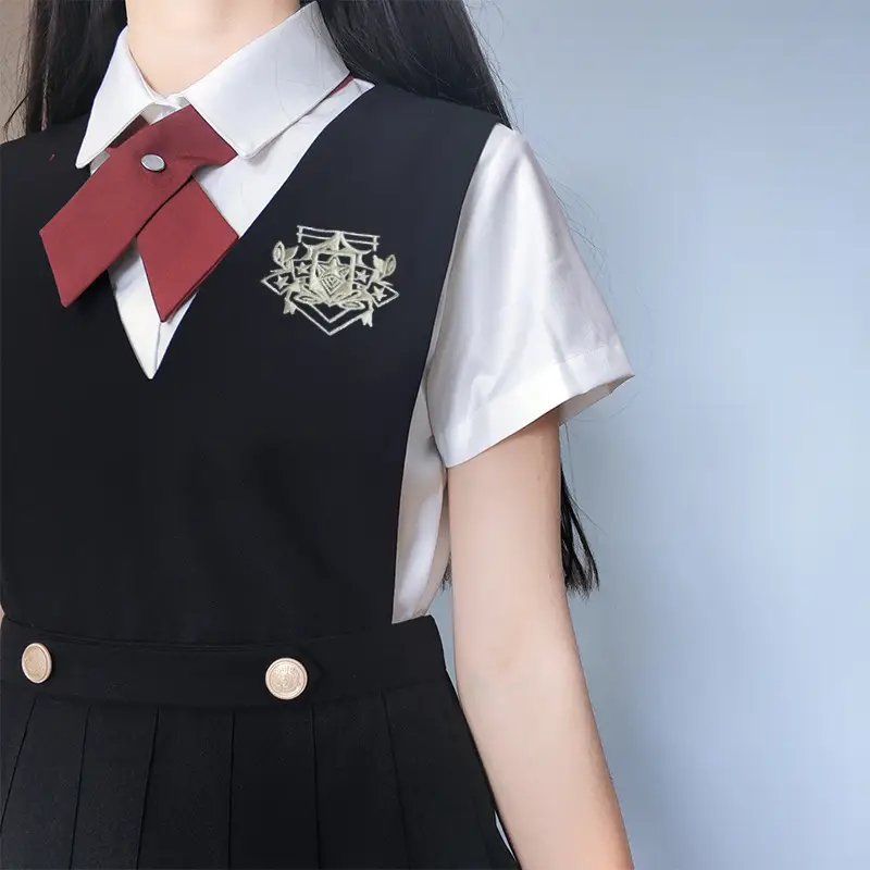 Japanese JK Uniform Skirt Set Summer College Style - Image 4