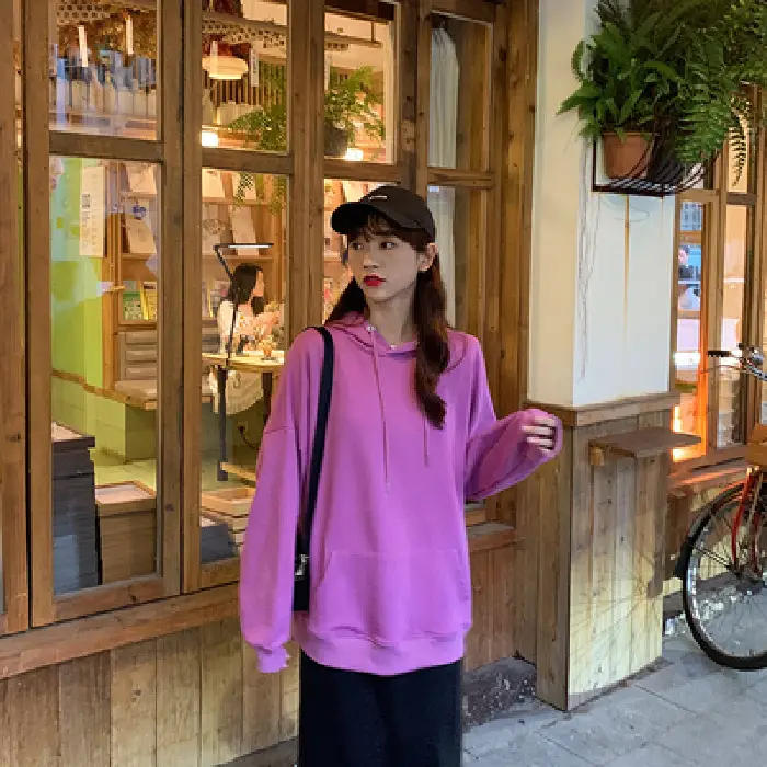 Spot 190g 54 Color Large Hooded Sweatshirt - Image 10