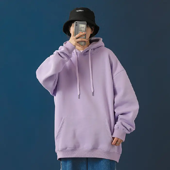 Spot 190g 54 Color Large Hooded Sweatshirt - Image 11
