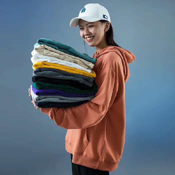 Spot 190g 54 Color Large Hooded Sweatshirt - Image 13