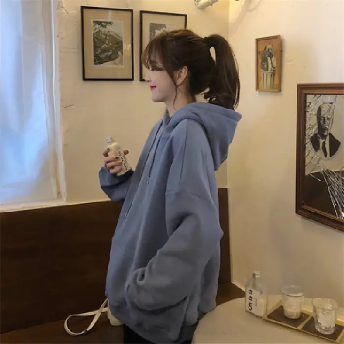 Spot 190g 54 Color Large Hooded Sweatshirt - Image 16