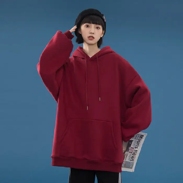 Spot 190g 54 Color Large Hooded Sweatshirt - Image 19