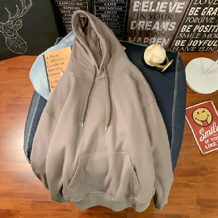 Spot 190g 54 Color Large Hooded Sweatshirt - Image 2