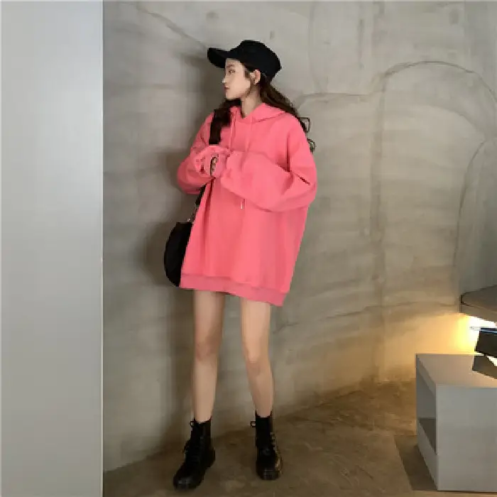 Spot 190g 54 Color Large Hooded Sweatshirt - Image 20