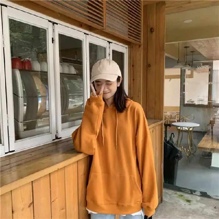 Spot 190g 54 Color Large Hooded Sweatshirt - Image 22