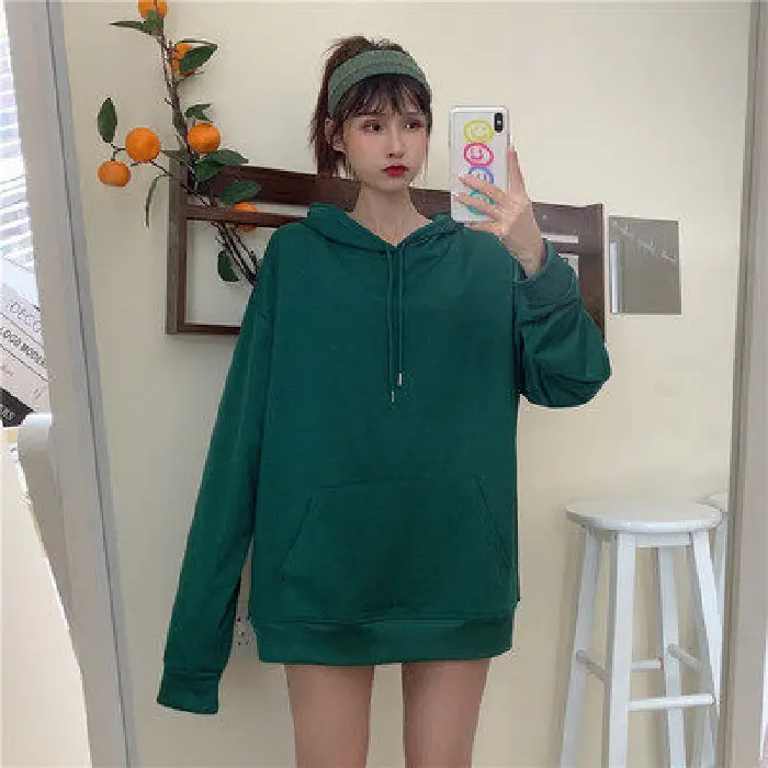 Spot 190g 54 Color Large Hooded Sweatshirt - Image 24