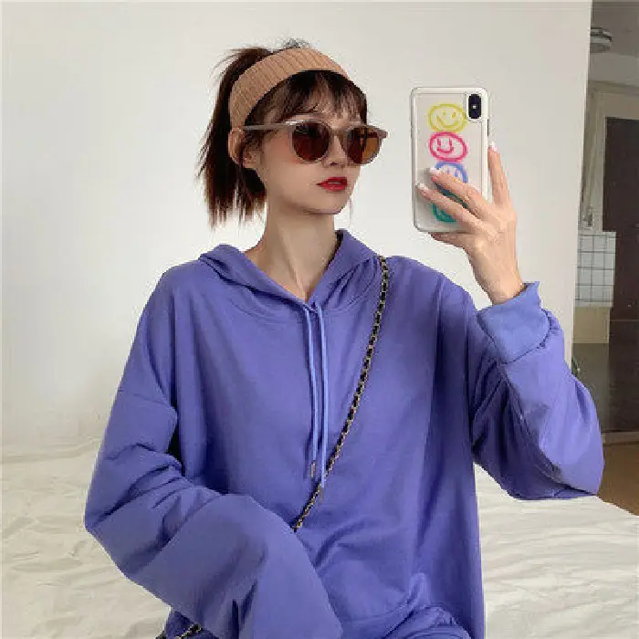 Spot 190g 54 Color Large Hooded Sweatshirt - Image 38
