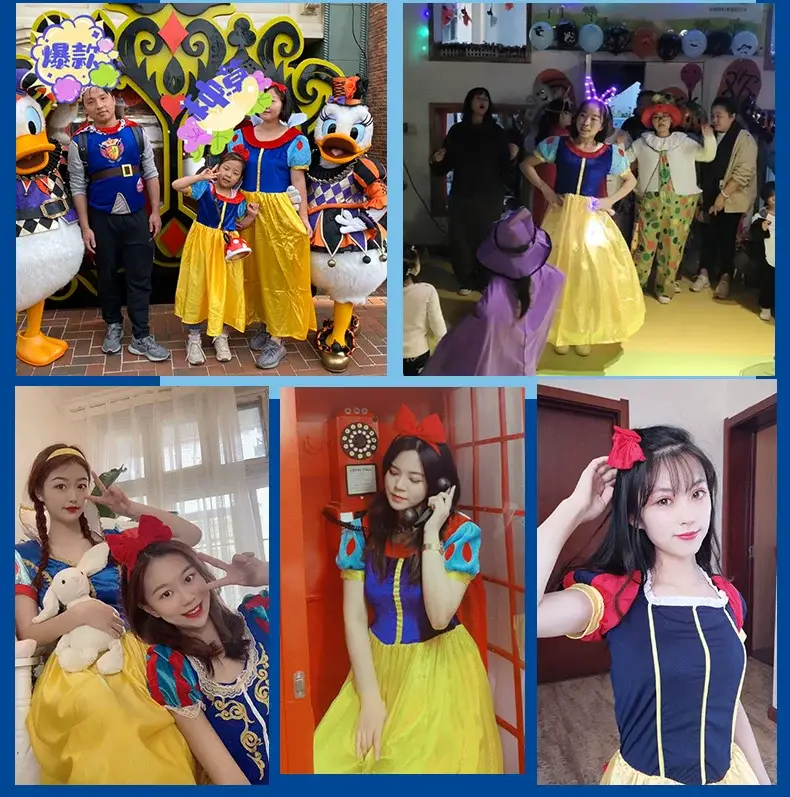 Snow White Princess Dress for Girls 128cm Size — feature 3