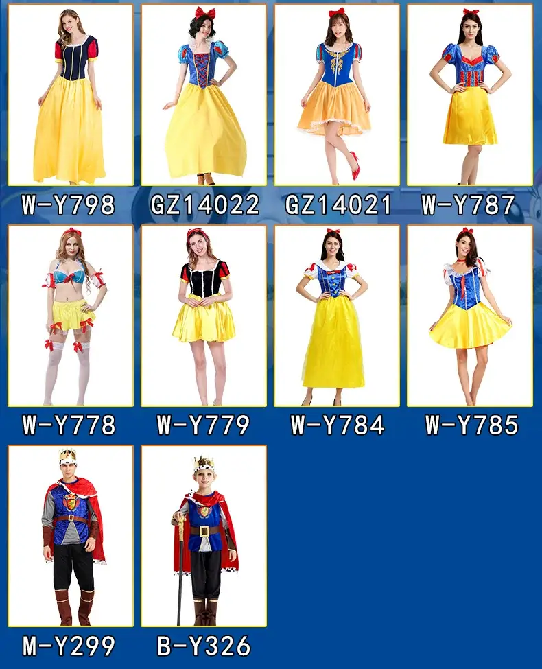 Snow White Princess Dress for Girls 128cm Size — feature 5