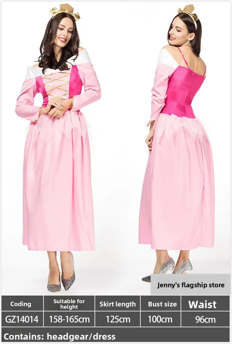 Snow White Princess Dress for Girls 128cm Size - Image 94