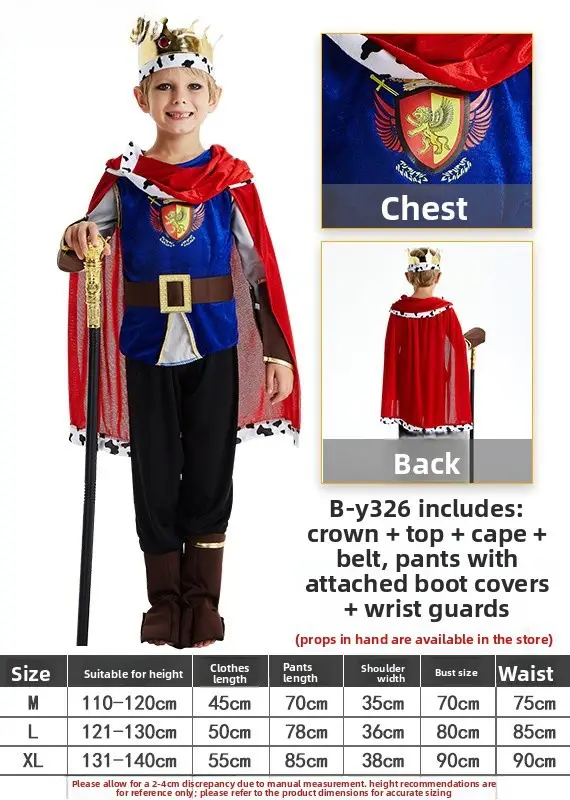 Snow White Princess Dress for Girls 128cm Size - Image 30