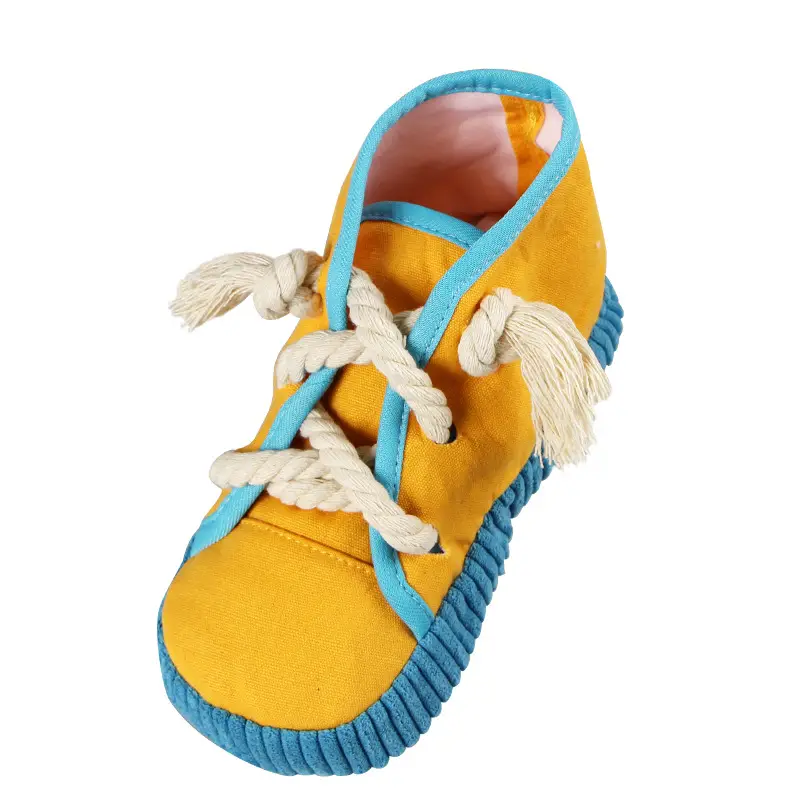 Amazon Canvas Shoes Pet Sound Toy Dog Teething and Teeth Cleaning Boredom Relief Supplies for Large Dogs Durable Chew Toys