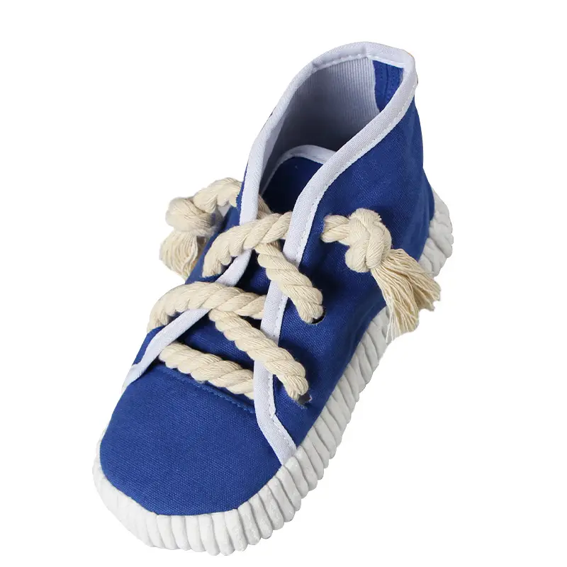 Amazon Canvas Shoes Pet Sound Toy Dog Teething and Teeth Cleaning Boredom Relief Supplies for Large Dogs Durable Chew Toys