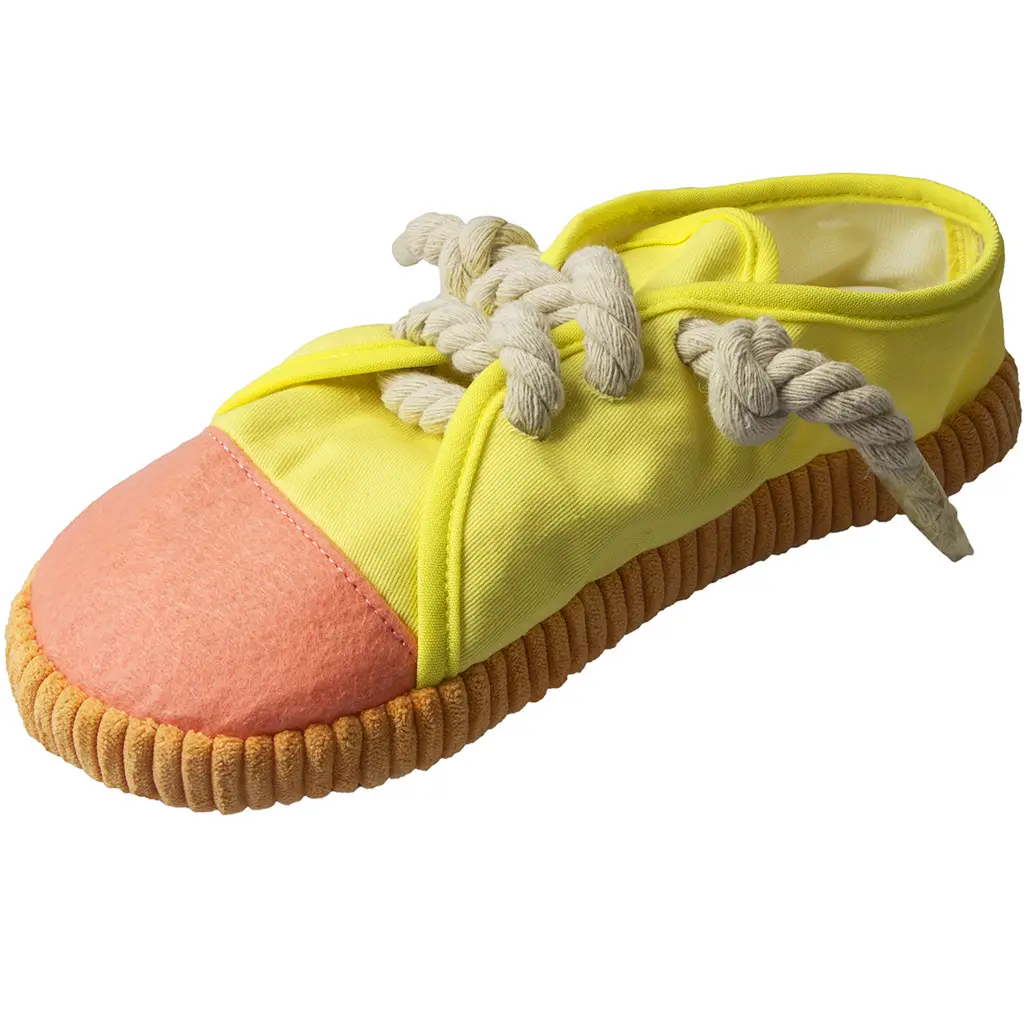 Amazon Canvas Shoes Pet Sound Toy Dog Teething and Teeth Cleaning Boredom Relief Supplies for Large Dogs Durable Chew Toys