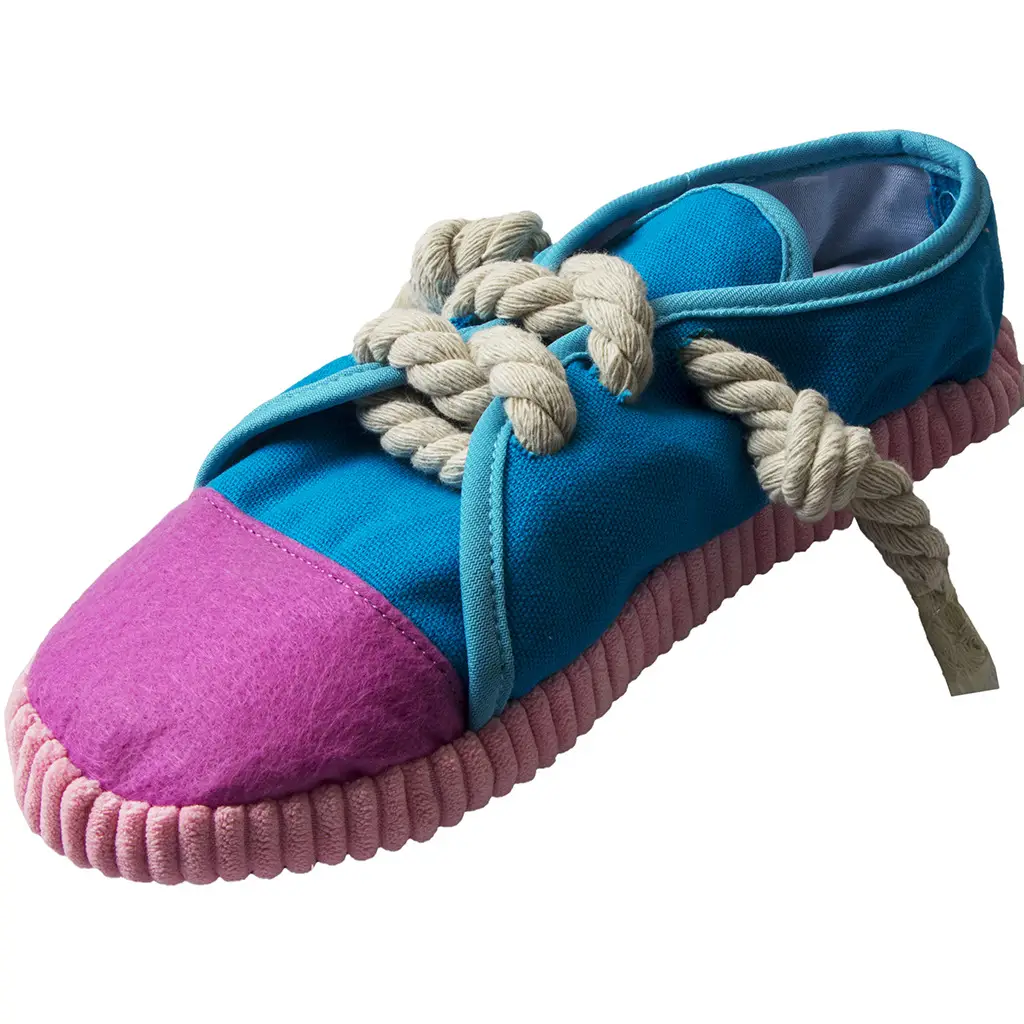 Amazon Canvas Shoes Pet Sound Toy Dog Teething and Teeth Cleaning Boredom Relief Supplies for Large Dogs Durable Chew Toys