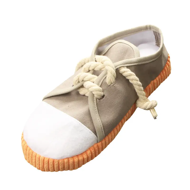 Amazon Canvas Shoes Pet Sound Toy Dog Teething and Teeth Cleaning Boredom Relief Supplies for Large Dogs Durable Chew Toys