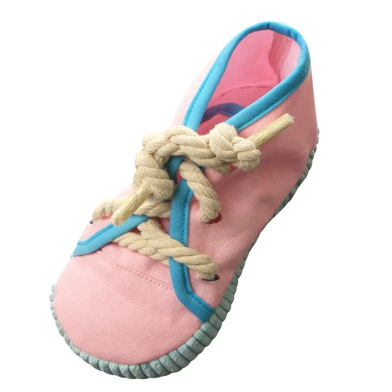 Amazon Canvas Shoes Pet Sound Toy Dog Teething and Teeth Cleaning Boredom Relief Supplies for Large Dogs Durable Chew Toys