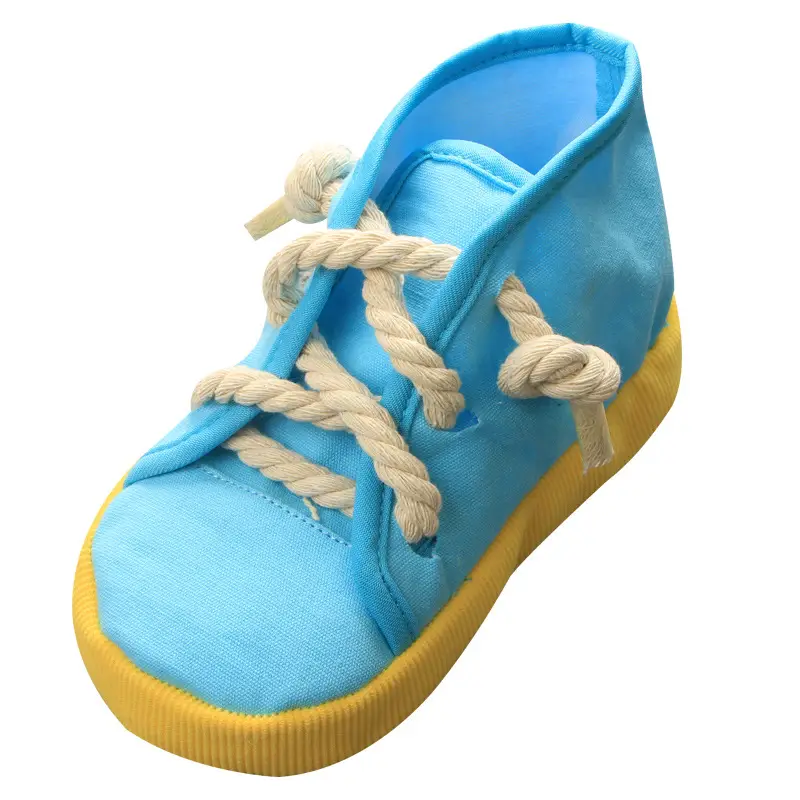 Amazon Canvas Shoes Pet Sound Toy Dog Teething and Teeth Cleaning Boredom Relief Supplies for Large Dogs Durable Chew Toys