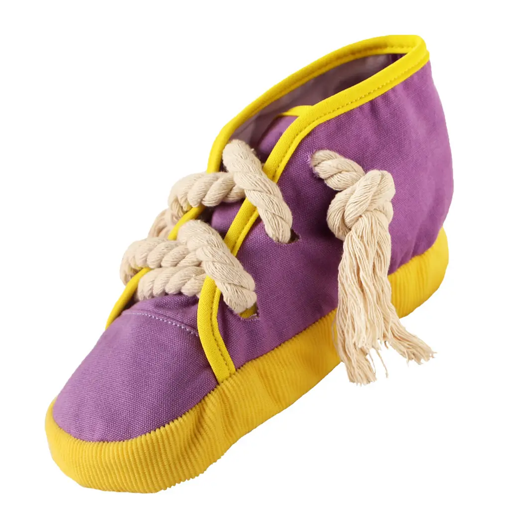 Amazon Canvas Shoes Pet Sound Toy Dog Teething and Teeth Cleaning Boredom Relief Supplies for Large Dogs Durable Chew Toys