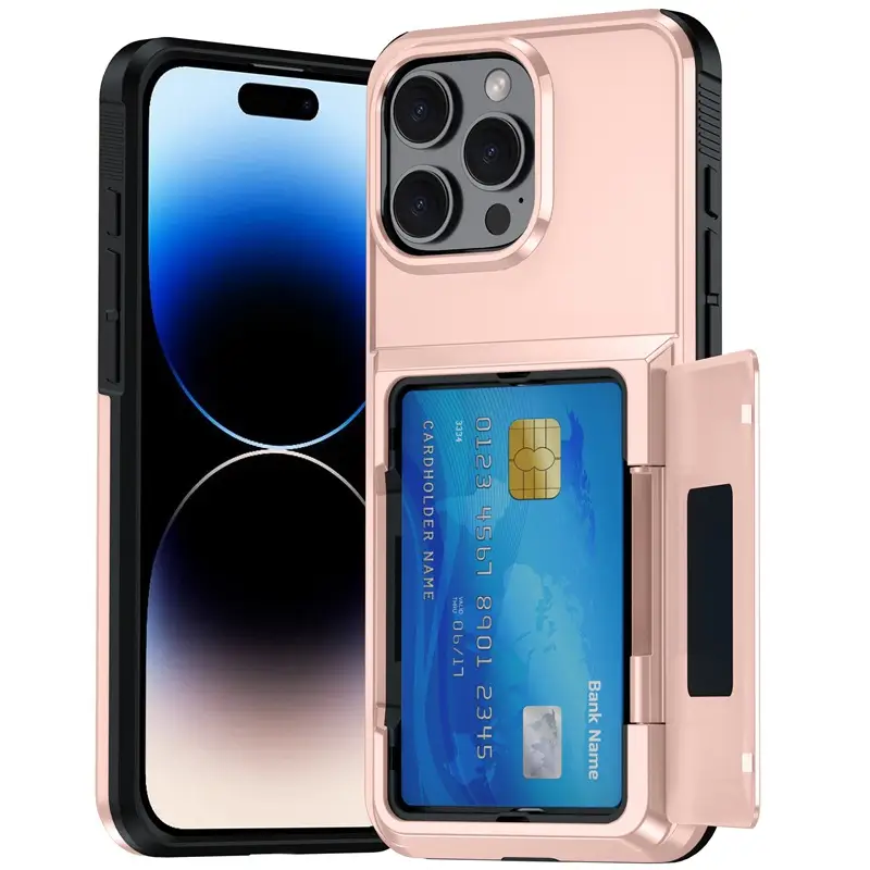 Apple iPhone 17 Pro Max Phone Case Pure Color Stand